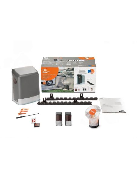 ➤ Slenkamų vartų automatikos komplektas NICE FILO600R10 (iki 600 kg)
