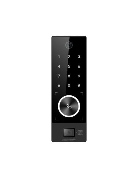 ➤ Praėjimo kontrolės terminalas ir telefonspynė Hikvision DS-K1T510MBWX-QRE1