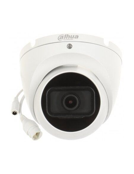 ➤ Dahua Dome IPC-HDW1530T-0280B-S6 F2.8 (Baltas, 5MP, ~106°, IR+LED 30m, IP67, IK10) 