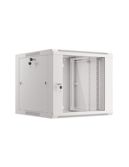 ➤ Komutacinė spinta 19'' pakabinama 9U 600x600x501 (surinkta)