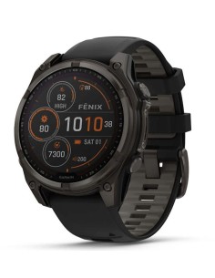 SMARTWATCH FENIX 8 SAPP. SOLAR/BLACK/GRAY 010-02907-11 GARMIN