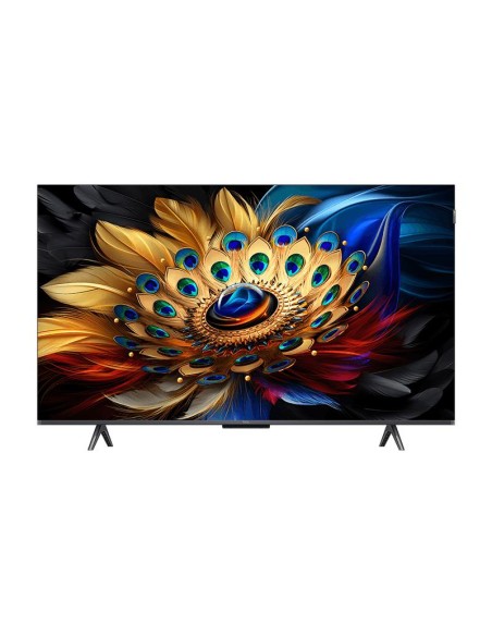 TV Set|TCL|43"|4K/Smart|QLED|3840x2160|Wireless LAN|Bluetooth|Google TV|Black|43C655