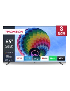 TV Set|THOMSON|65"|4K/Smart|QLED|3840x2160|Wireless LAN|Bluetooth|Google TV|Dark Grey|65QG4S14