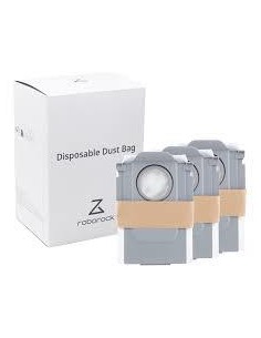 Vacuum Cleaner Accessory|ROBOROCK|Disposable Dust Bag 3-pack|White|For Q7 White+/Q7 White Max+/Q7 Black/ Q7 Black Max/S7 MaxV Bl