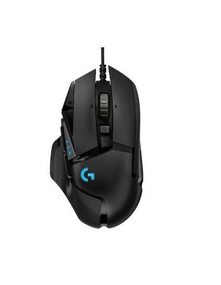 MOUSE USB OPTICAL G502 HERO/BLACK 910-005471 LOGITECH