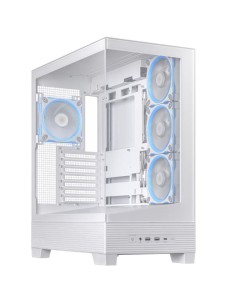 Case|ASUS|ASUS A31 PLUS Case|MidiTower|Case product features Transparent panel|ATX|BTX|MicroATX|MiniITX|Colour White|A31PLUSTGAR
