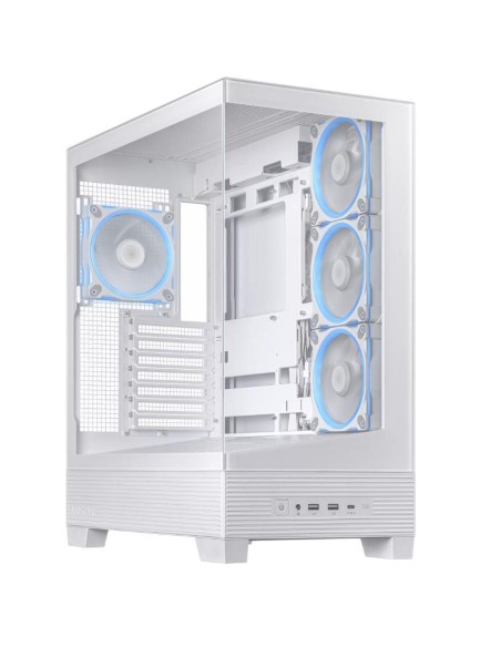 Case|ASUS|ASUS A31 PLUS Case|MidiTower|Case product features Transparent panel|ATX|BTX|MicroATX|MiniITX|Colour White|A31PLUSTGAR