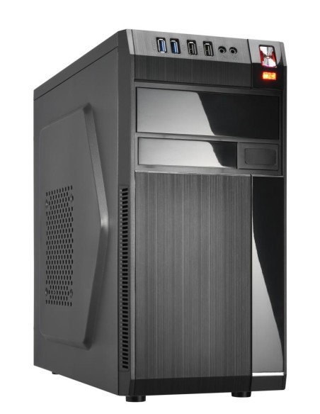 Case|GOLDEN TIGER|Baltimore 530|MiniTower|450 Watts|MicroATX|Colour Black|BALTIMORE5302USB2450W