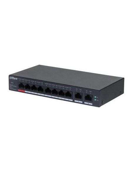 Switch|DAHUA|CS4010-8GT-110|Type L2|Desktop/pedestal|8x10Base-T / 100Base-TX / 1000Base-T|PoE ports 8|DH-CS4010-8GT-110