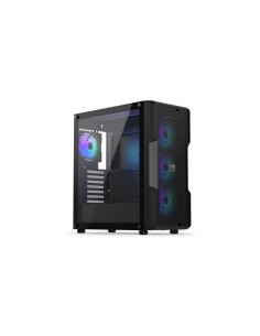 Case|ENDORFY|Regnum 400 ARGB|MidiTower|Case product features Transparent panel|Not included|ATX|MicroATX|MiniITX|Colour Black|EY