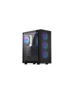 Case|ENDORFY|Ventum 200 ARGB|MidiTower|Case product features Transparent panel|Not included|ATX|MicroATX|MiniITX|Colour Black|EY