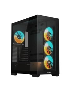 Case|GIGABYTE|GB-C500P ST|MidiTower|Case product features Transparent panel|ATX|MicroATX|MiniITX|Colour Black|GB-C500PST