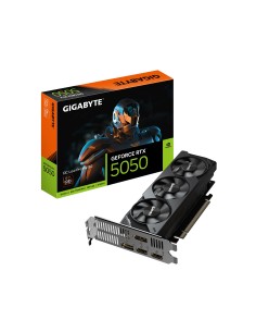 Graphics Card|GIGABYTE|NVIDIA GeForce RTX 5050|8 GB|GDDR6|128 bit|PCIE 5.0 16x|GPU 2587 MHz|Triple slot Fansink|GV-N5050OC-8GL1.