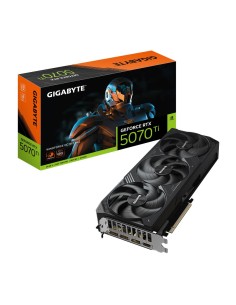 Graphics Card|GIGABYTE|NVIDIA GeForce RTX 5070 Ti|16 GB|GDDR7|256 bit|PCIE 5.0 16x|Triple slot Fansink|1xHDMI|3xDisplayPort|GV-N