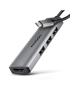 I/O HUB USB-C 4IN1/0.15M HMC-H3A AXAGON