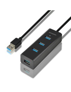 I/O HUB USB3.0 4PORT CHARGING/1.2M HUE-S2BL AXAGON