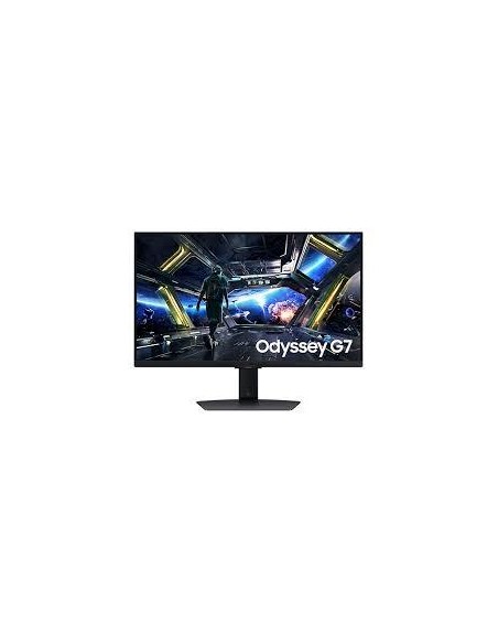 LCD Monitor|SAMSUNG|Odyssey G7|27"|Gaming|Panel IPS|3840x2160|16:9|144Hz|1 ms|Speakers|Swivel|Pivot|Height adjustable|Tilt|Colou