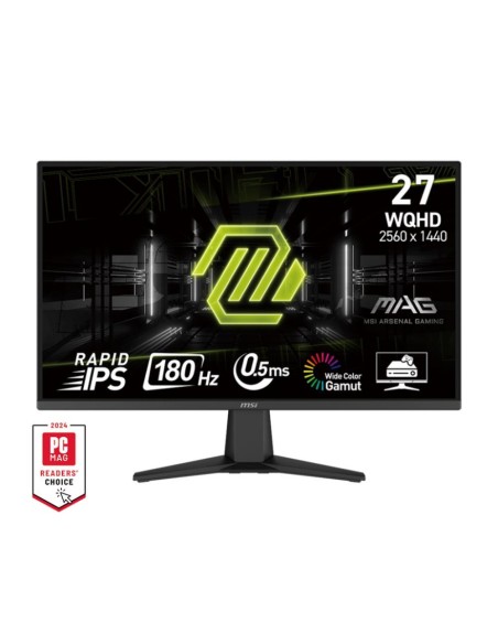 LCD Monitor|MSI|MAG 275QF|27"|Gaming|Matte|Panel IPS|2560x1440|16:9|180 Hz|0.5 ms|Colour Black|MAG275QF