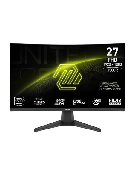 LCD Monitor|MSI|MAG 276CF E20|27"|Gaming/Curved|Panel VA|1920x1080|16:9|200 Hz|0.5 ms|MAG276CFE20
