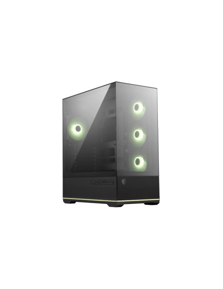 Case|MSI|MAG PANO 110R PZ|MidiTower|Case product features Transparent panel|Not included|Colour Black|MAGPANO110RPZ