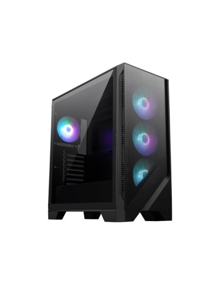 Case|MSI|MAG FORGE 321R AIRFLOW|MidiTower|Case product features Transparent panel|ATX|MicroATX|MiniITX|Colour Black|MAGFORGE321R
