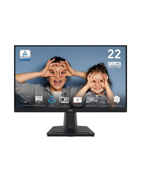 LCD Monitor|MSI|PRO MP225|21.5"|Business|Matte|Panel IPS|1920x1080|16:9|100Hz|4 ms|Colour Black|PROMP225