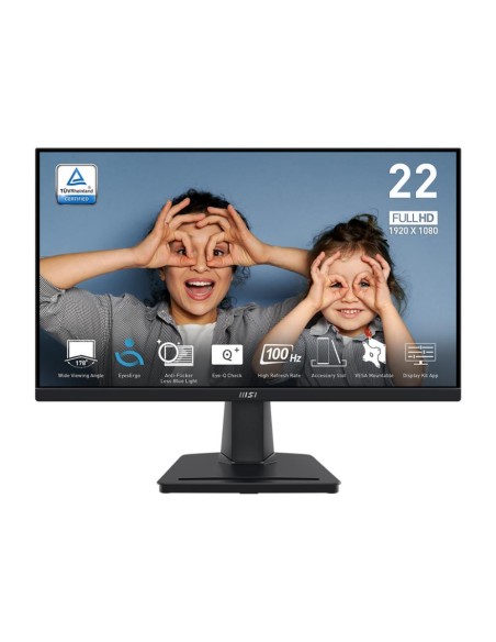 LCD Monitor|MSI|PRO MP225V|21.45"|Business|Matte|Panel VA|1920x1080|16:9|100 ??|1 ms|Colour Black|PROMP225V