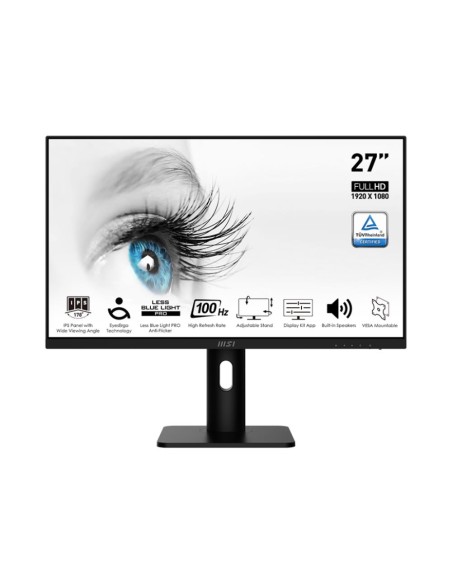 LCD Monitor|MSI|PRO MP273AP|27"|Panel IPS|1920x1080|16:9|100Hz|Matte|4 ms|Speakers|Swivel|Pivot|Height adjustable|Tilt|Colour Bl
