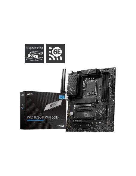 Mainboard|MSI|Intel B760 Express|LGA1700|ATX|Memory DDR4|Memory slots 4|5xPCI-Express 5.0 16x|2xM.2|1xHDMI|1xDisplayPort|4xUSB 2