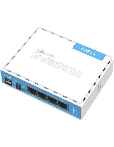 Access Point|MIKROTIK|IEEE 802.11 b/g|IEEE 802.11n|4x10Base-T / 100Base-TX|RB941-2ND