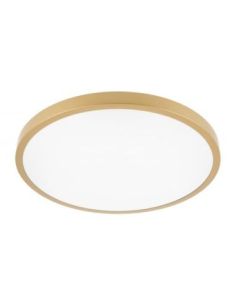 ➤ ATOL LED lubinis šviestuvas (32W, 2560lm, 3000K, auksinis, apvalus) GTV LD-ATOL32W-WW-02
