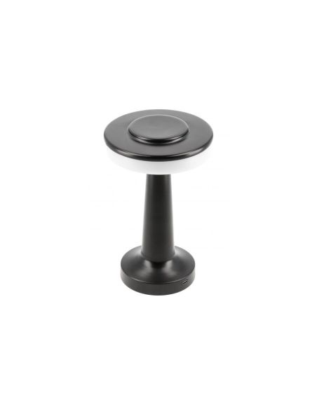 ➤ MONUM stalinins šviestuvas (juodas, 3 W, 200 lm, 3000 K, baterija 1800 mAh, USB-C) GTV LB-MON3W-10-DEC