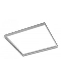 ➤ Rėmelis virštinkinis aliuminis baltas LED panelėms Typu King, Prince, Innovo GTV GT-RM60X60-00