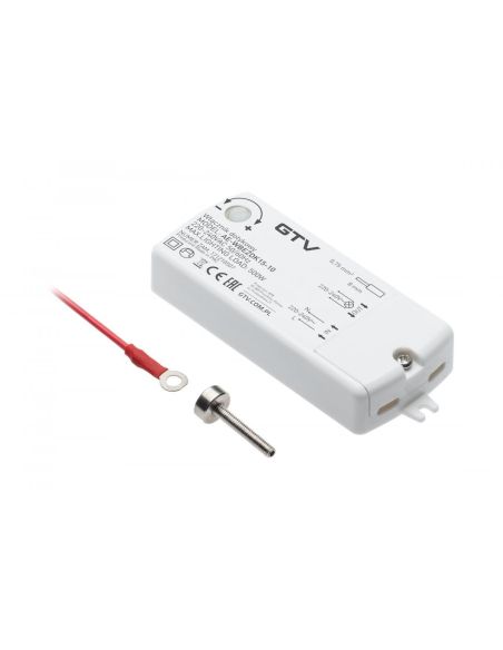 ➤ Bekontaktis valdiklis LED juostoms (baltas, 12 V) GTV AE-WBEZDK15-10
