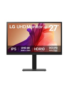 LCD Monitor|LG|27BA45U-B|27"|4K|Matte|Panel IPS|3840x2160|16:9|60Hz|5 ms|Speakers|Colour Black|27BA45U-B