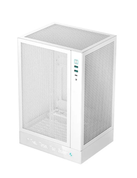Case|DEEPCOOL|CH170 DIGITAL WH|MiniTower|Not included|MiniITX|Colour White|CH170DIGITALWH