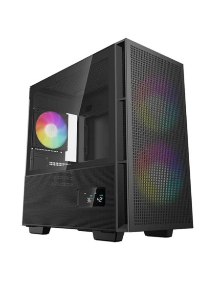 Case|DEEPCOOL|CH360 DIGITAL|MiniTower|Not included|MicroATX|MiniITX|Colour Black|CH360DIGITAL