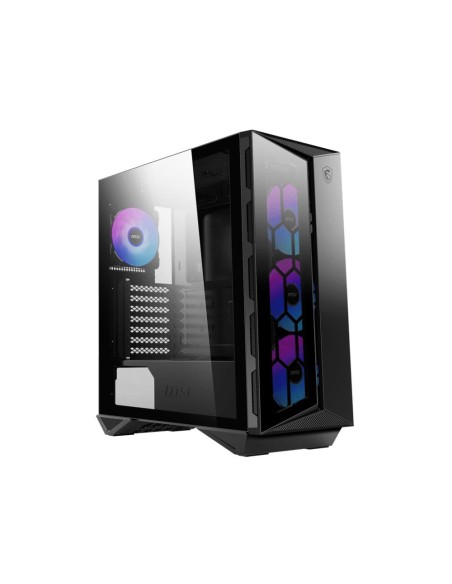 Case|MSI|MPG GUNGNIR 110R|MidiTower|Case product features Transparent panel|Not included|ATX|MicroATX|MiniITX|Colour Black|MPGGU
