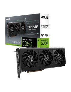 Graphics Card|ASUS|NVIDIA GeForce RTX 5050|8 GB|GDDR6|128 bit|PCIE 5.0 16x|GPU 2670 MHz|Two and Half Slot Fansink|PRIME-RTX5050-