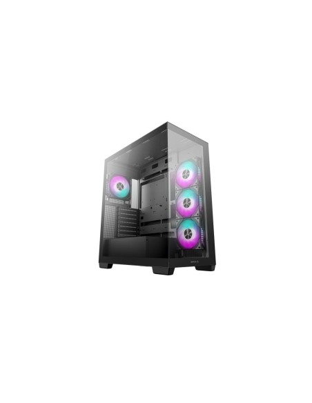 Case|DEEPCOOL|CG580 4F|MidiTower|Case product features Transparent panel|Not included|ATX|MicroATX|MiniITX|Colour Black|R-CG580-