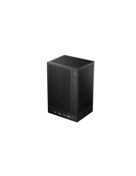 Case|DEEPCOOL|CH170 DIGITAL|MiniTower|Not included|MiniITX|Colour Black|R-CH170-BKNPI0D-G-1
