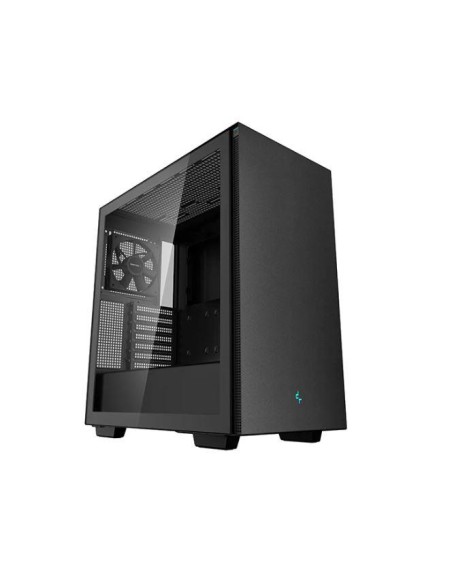 Case|DEEPCOOL|CH510|MiniTower|Case product features Transparent panel|Not included|Colour Black|R-CH510-BKNNE1-G-1