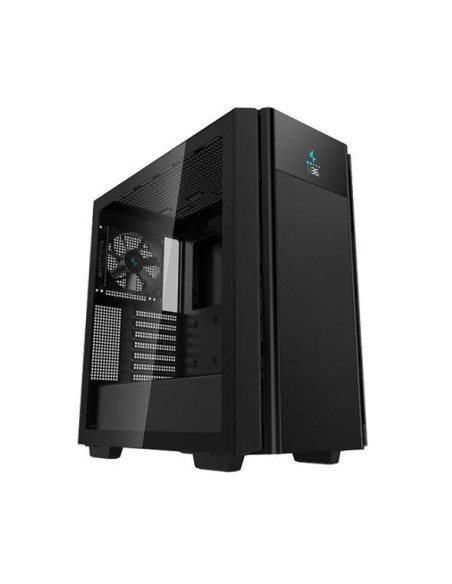 Case|DEEPCOOL|CH510 MESH DIGITAL|MiniTower|Case product features Transparent panel|Not included|Colour Black|R-CH510-BKNSE1-G-1