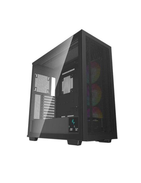 Case|DEEPCOOL|MORPHEUS|Case product features Transparent panel|Colour Black|R-MORPHEUS-BKAPA1-G-1