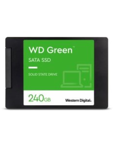 SSD|WESTERN DIGITAL|Green|240GB|SATA 3.0|SLC|Read speed 545 MBytes/sec|2,5"|MTBF 1000000 hours|WDS240G3G0A