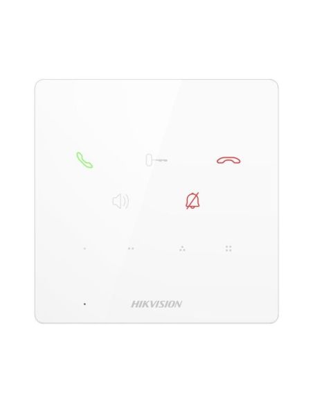 ➤ Telefonspynės vidinė stotelė, be ekrano, Hikvision DS-KH6000-E1 (BALTAS)