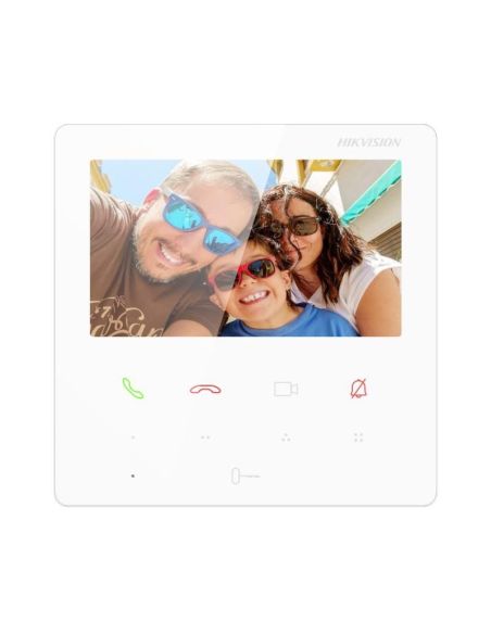 ➤ SP telefonspynės monitorius Hikvision DS-KH6110-WE1 (Baltas)