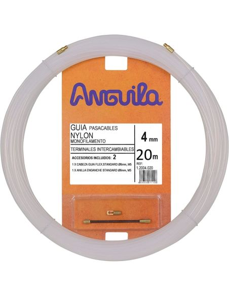 ➤ Kabelio pratraukėjas nailoninis (20m, 4mm, baltas, nailonas)