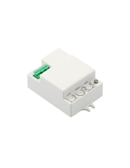 ➤ Mikrobanginis judesio jutiklis (500 W, 240 V, 360°, 1-8 m, IP20, baltas) GTV AE-SRC812-MIN2