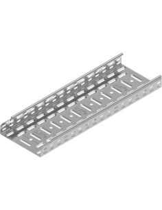 ➤ Perforuotas karšto cinkavimo kanalas BAKS KGL/KGOL100H60/3F (plotis 100 mm)